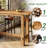 63" Solid Wood Bar Table, Tall Bar Height Pub Table-1435060700