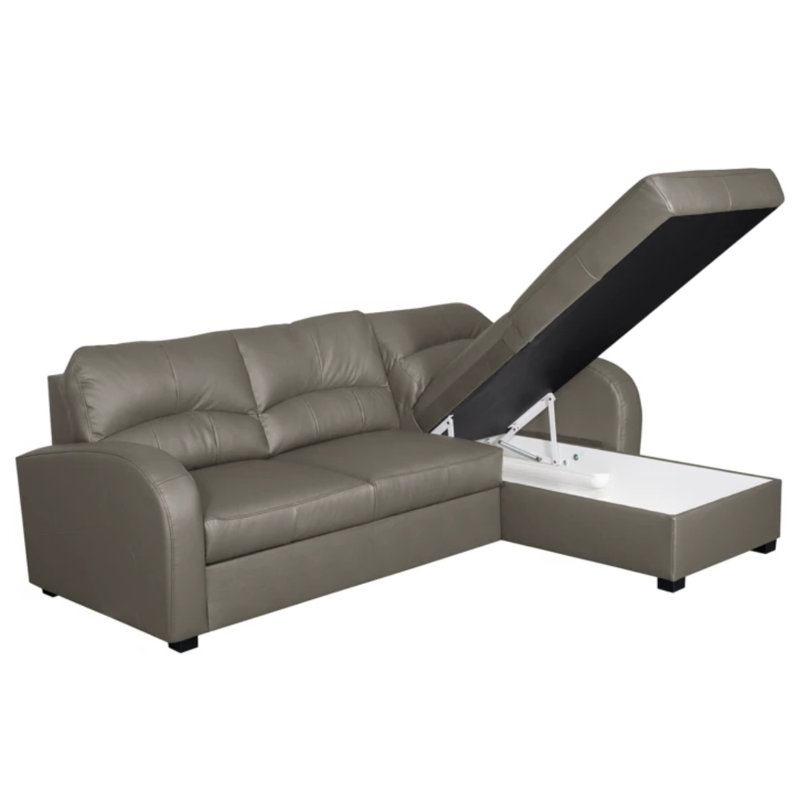 Fridulf 3 Seater Sofa Bed, Right Hand Facing, Grey