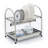 Stainless Steel Two Tier Dish Rack