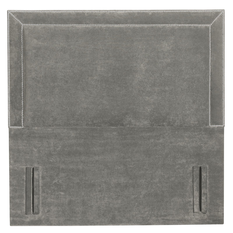 Daveney Upholstered Headboard, Double (4'6), Silver