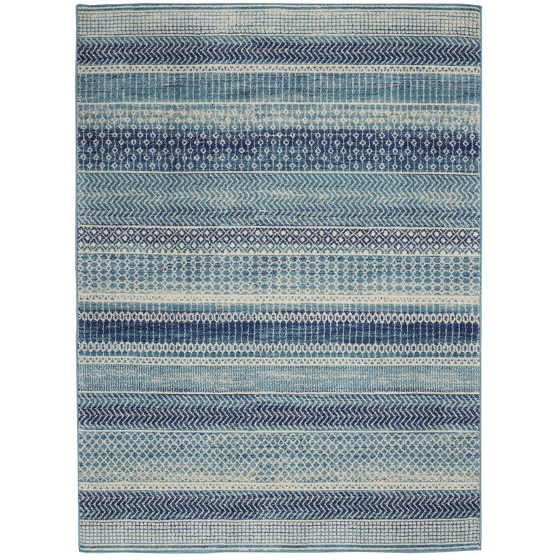 Tapis bohémien Augusta, Rectangle 3 pi 9 po x 5 pi 9 po