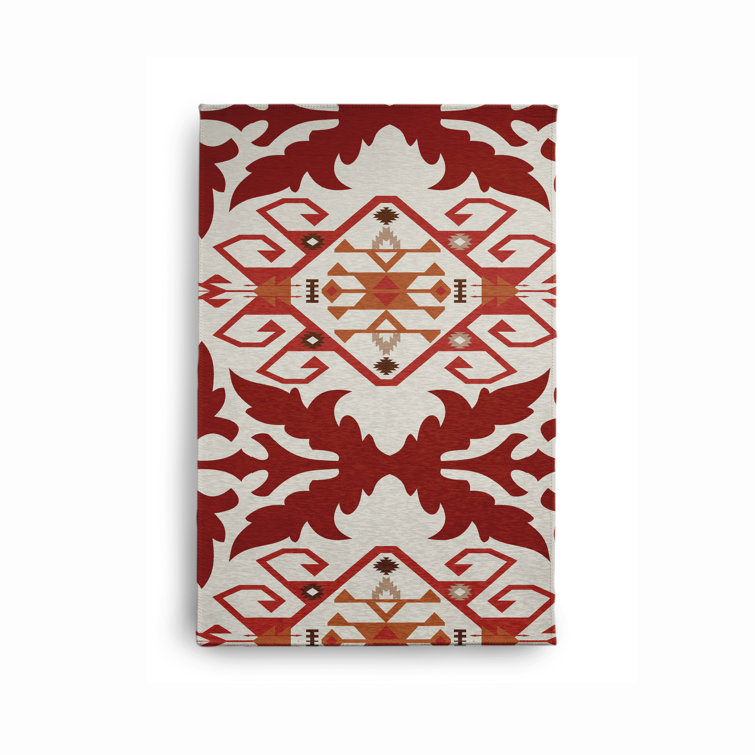 Chenille Abstract Indoor Rug