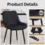 Chaise rembourrée en similicuir-1596612533