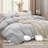 Bedsure Microfiber Duvet Cover King Size - Prewashed Cotton-Like Extra Soft Bedding Set (Set of 3)-920338772-907706782