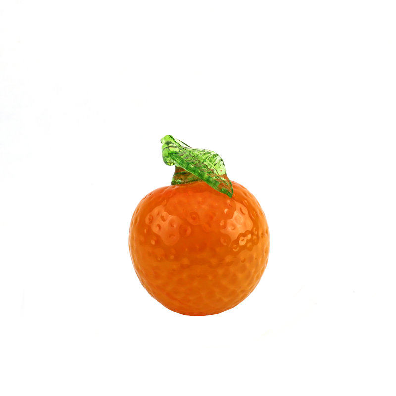 Verre italien orange