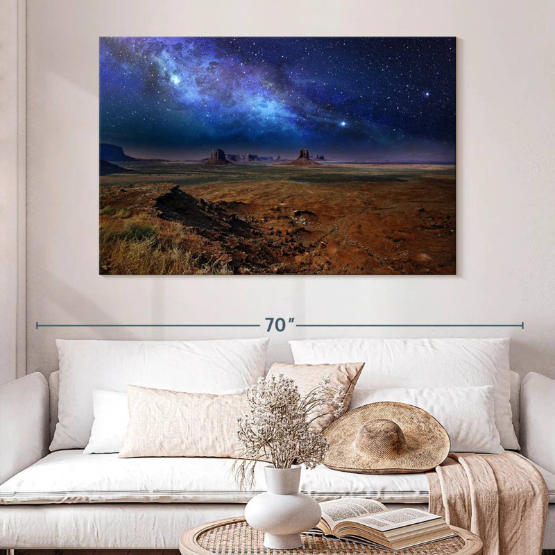 Alvord Starlit Monument Valley, H 34 po x l 51 po