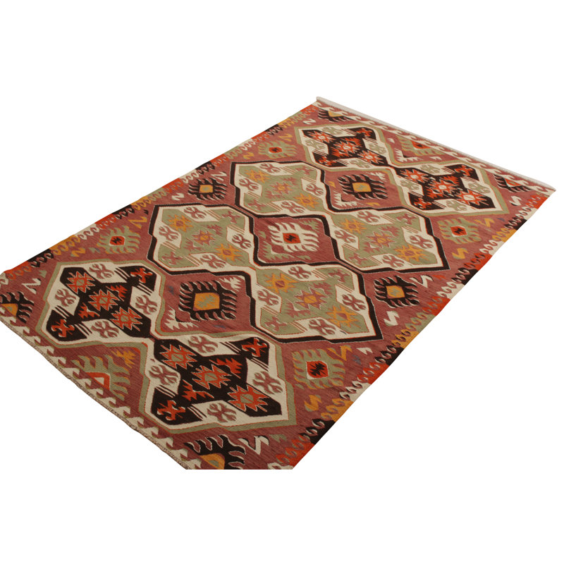One-of-a-Kind 6’x9’4” Hand Knotted Area Rug