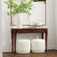 Kai 2 Drawer 45" Burl Wood Console Table-901303913