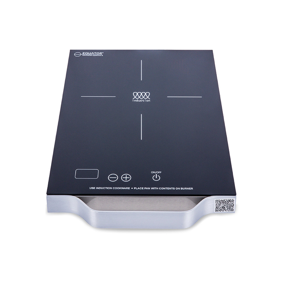 Equator 11" Portable One-Burner Induction Cooktop LIGHT Aluminum Handle 110V Equator Advanced Appliances 