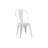 Set Of 2 Sanded Matte Industrial Metal Dining Chairs With 18 Inch Seat Height, Stackable And Durable For Indoor And Outdoor Use-626398468-626398479