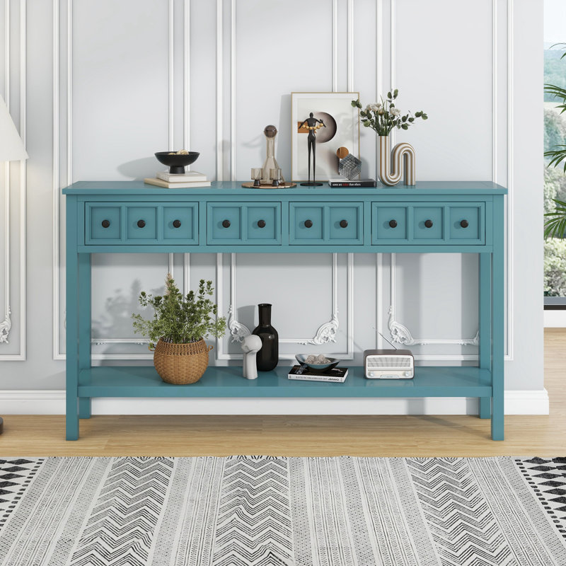 Table d'appoint Tarsita, Duplicata turquoise 2