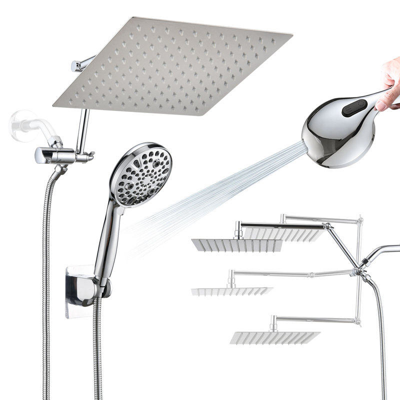 Système de douche complet, Chrome