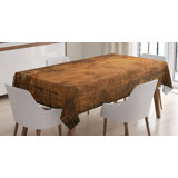 Aged Old Texture Artistic Floral Motifs Vintage Upholstery Concept Tabletop