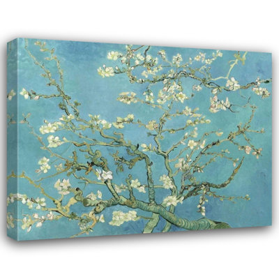  Van Gogh, Vincent Gallery Wrapped Canvas Art Titled: Almond Blossoms 1890