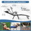 Sun lounger garden lounger folding lounger-130066462