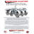 Threaded Stem Caster w/Roller Bearing - 5" Wheel & 1/2" Stem