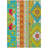 Machine Washable Indoor/Outdoor Chantille ACN1015 Teal Rug-114510101