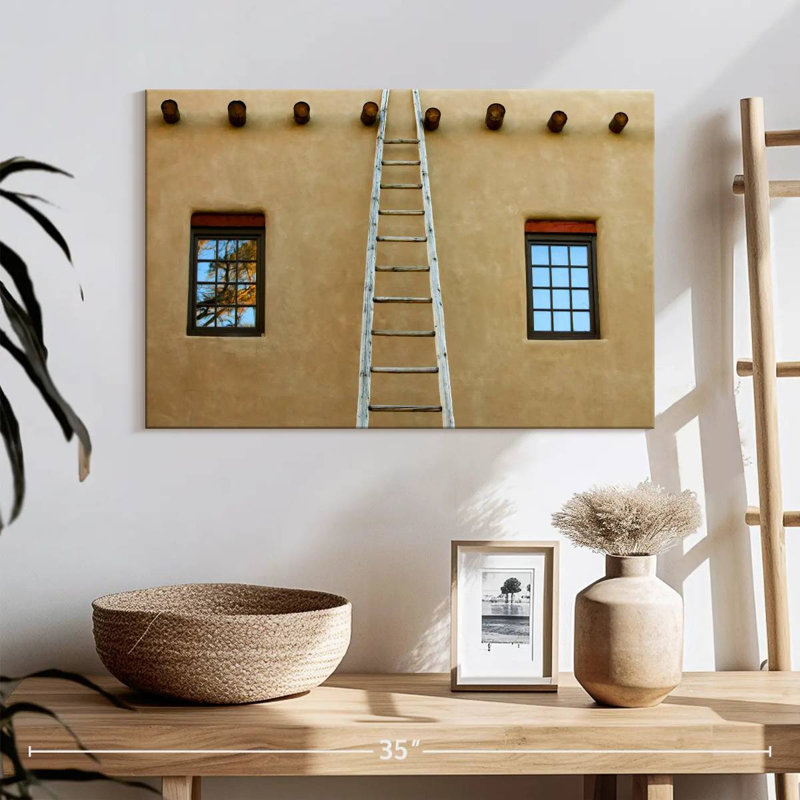 Adobe House Staircase