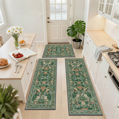 Machine Washable Non-Slip Kitchen Mat