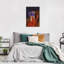 Divertissement et loisirs passionné, lecteur d'art moderne sur toile rouge moderne-1079638013