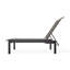 Chaise longue sans accoudoirs empilable en polymère avec accoudoirs Leeward-31923933-31923935