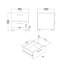 Ensemble de 2 tables de chevet 2 tiroirs l 15,75 po Austin-132209476