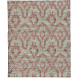 Hand-Knotted High-Quality Red Area Rug