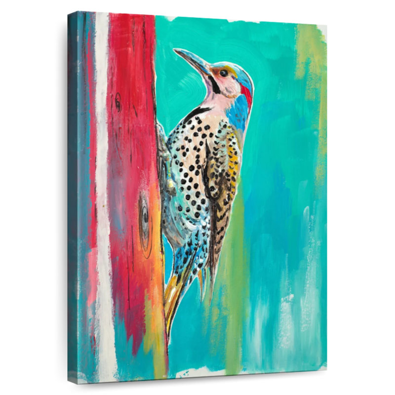 Brampt Woodpecker II, 45" H x 30" W