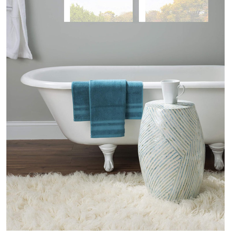 Stylish Capiz Shell Mosaic Accent Table With Drum Design, Fully Assembled, Supports 77Lbs, Ideal For Coffee Or Decorative Use