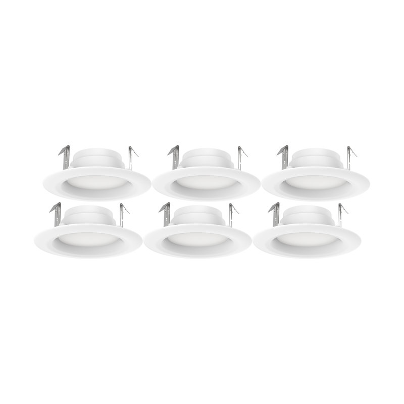 4'' 8.7 Watt Dimmable LED Retrofit Recessed Lighting Kit
