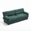 Canapé modulaire Cloud avec causeuse modulaire, siège profond avec accoudoirs et 4 coussins, canapé en flanelle avancée et confortable pour le salon et la chambre à coucher-1347656321