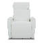 Fauteuil inclinable électrique pivotant en cuir véritable Corvin-1345600931
