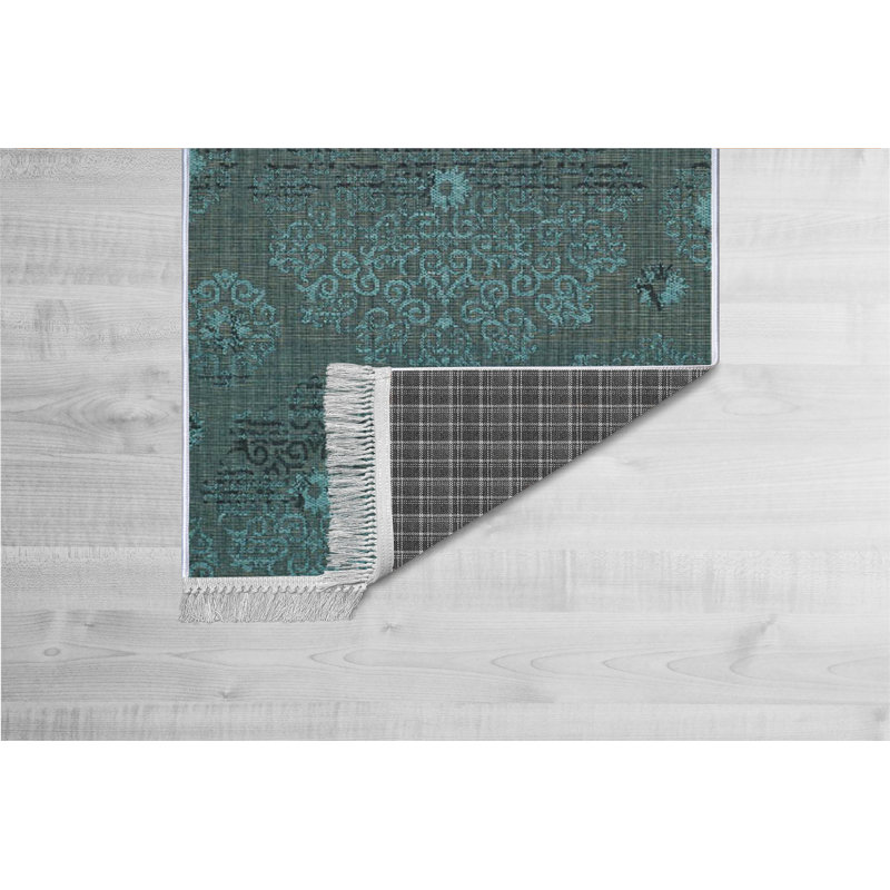 Luxurious Hall Carpet, 100% Velvet Fabric, 31.5 x 59.1 Inches | Non-Slip Cotton Sole, Pile Height: 0.4 Inches | Antibacterial & Machine Washable, 3D Digital Printing | Elegant Design for Living Room & Entryway