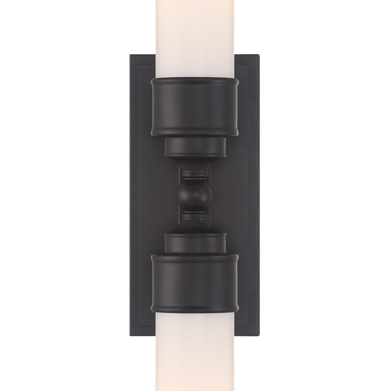Maesie 2 Light Sconce, Matte Black