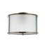 Anesty Frosted Glass Flush Mount