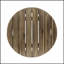 Table d'appoint d'extérieur durable en bois d'acacia résistante aux intempéries, pour les patios et les terrasses-270910360