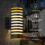 2-Light Dimmable Waterproof Outdoor Wall Lighting