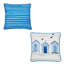 Beach Huts Indoor / Outdoor Square Throw Cushion-96694830
