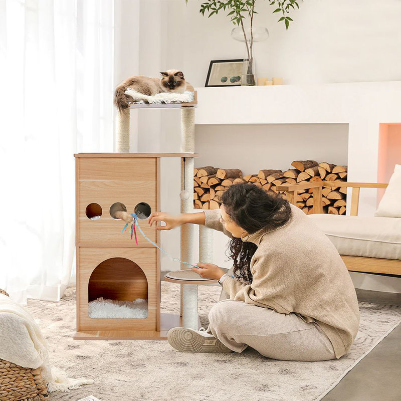 Tour pour arbre à chat 2 pièces