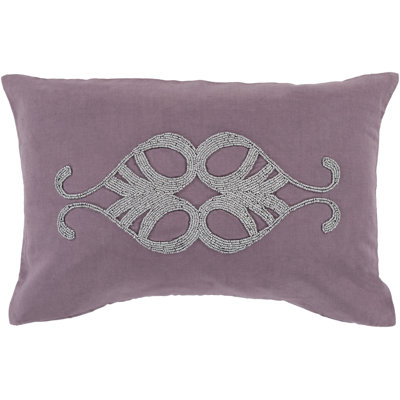  Beaded Lumbar Pillow