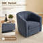 Fauteuil demi-tonneau pivotant-896247364