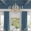 Lily Buds 6 - Light Chandelier-26224583-26235698