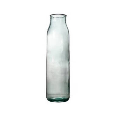 Clear Decorative Glass Bottle