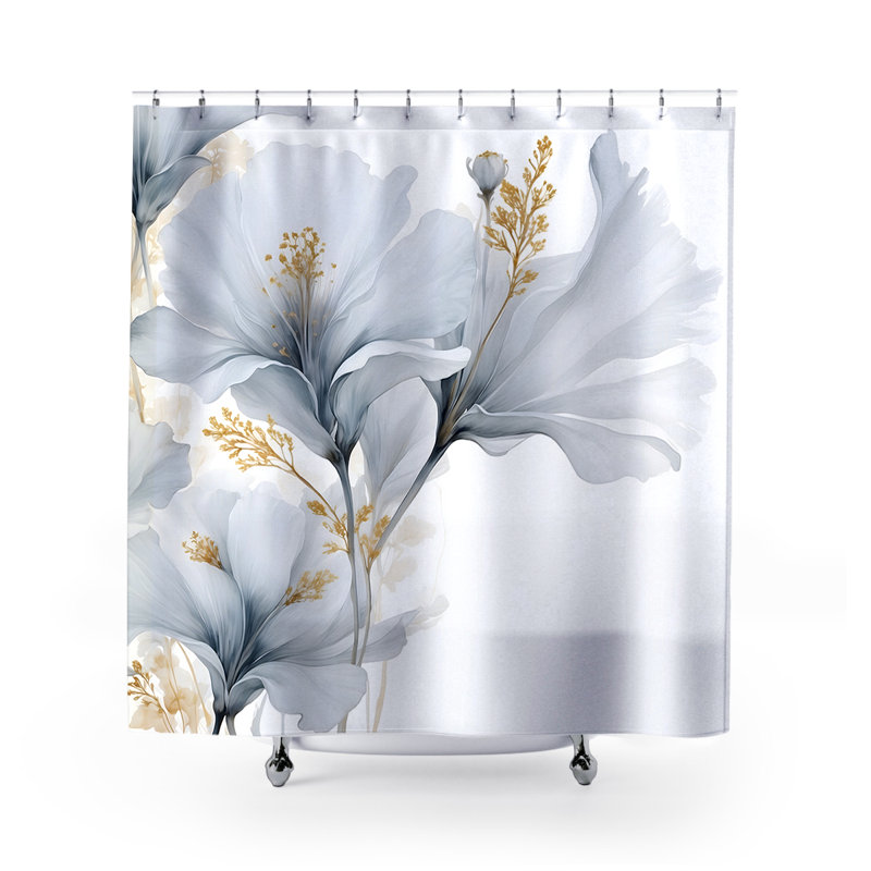 Lucia grande fleur grise