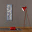  «Almond Branch 1 Slate Blue» par Silvia Vassileva, art mural sur toile, 12 po x 36 po