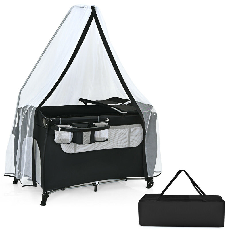 Bassinet and Stand, Black
