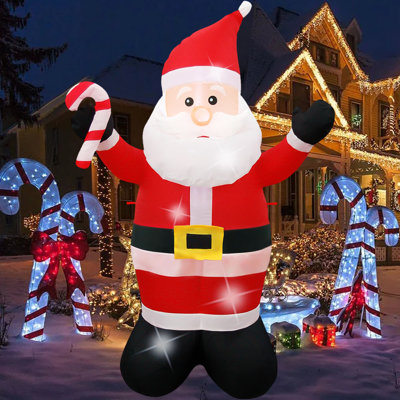 Père Noël gonflable