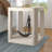Sophiaisabelle 20" Wide Square Side Table in Alder-1557917634