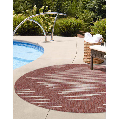 Striped Indoor / Outdoor Rug