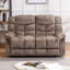 Ensemble de salon inclinable manuel 3 pièces avec 2 fauteuils inclinables et causeuse-579726118